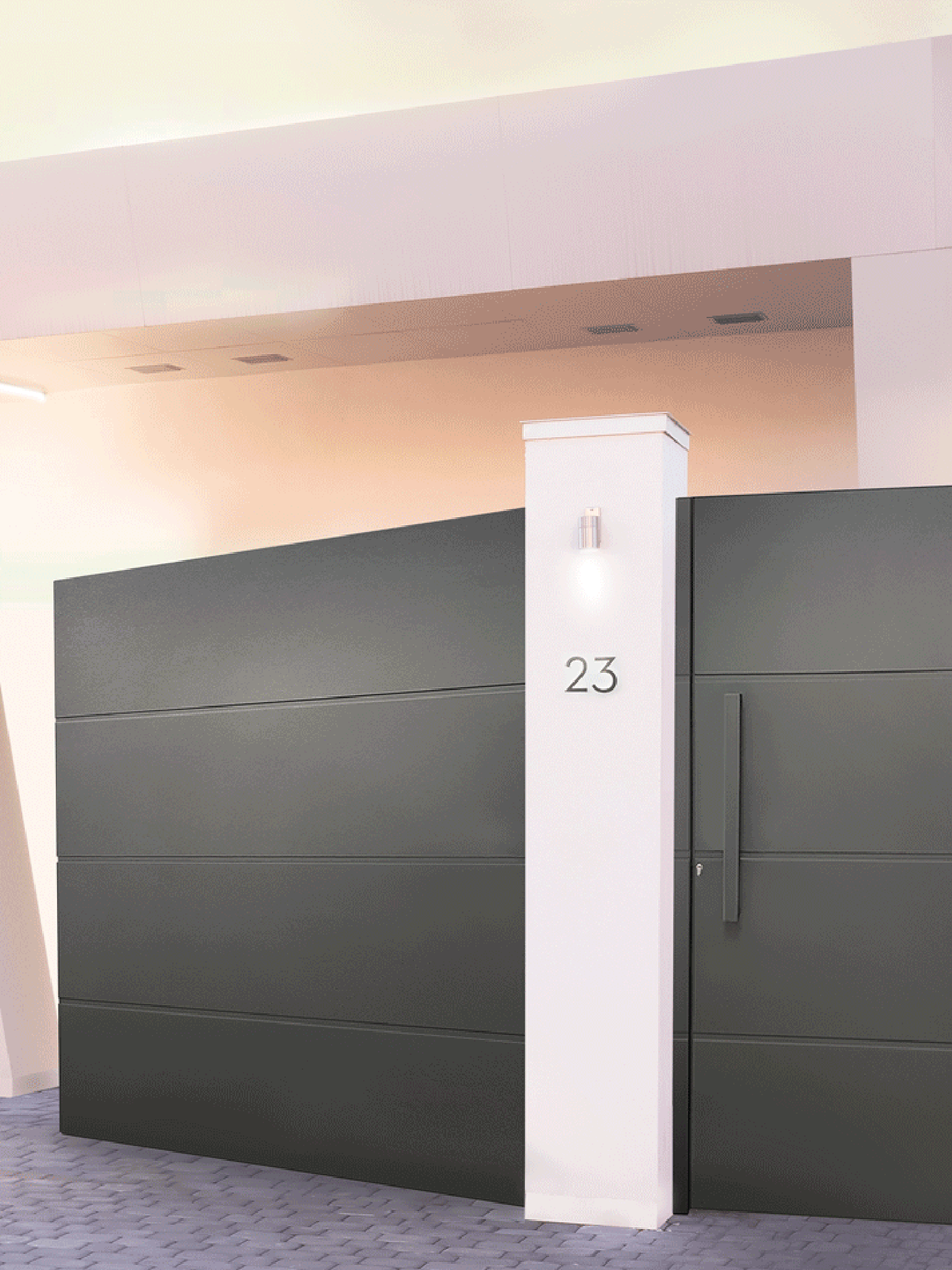 Beneficios del aluminio soldado para puertas peatonales de exterior