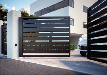 Automatismo puerta abatible