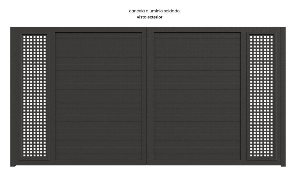 Puerta exterior y Cancela Atenas Grupo Marver