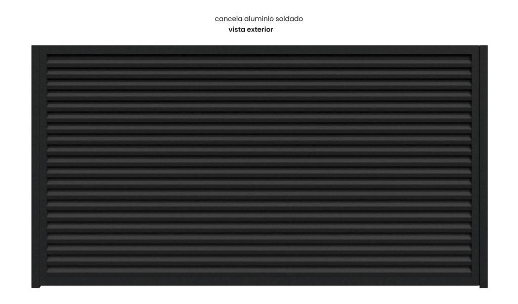 Puerta exterior y Cancela Budapest Grupo Marver