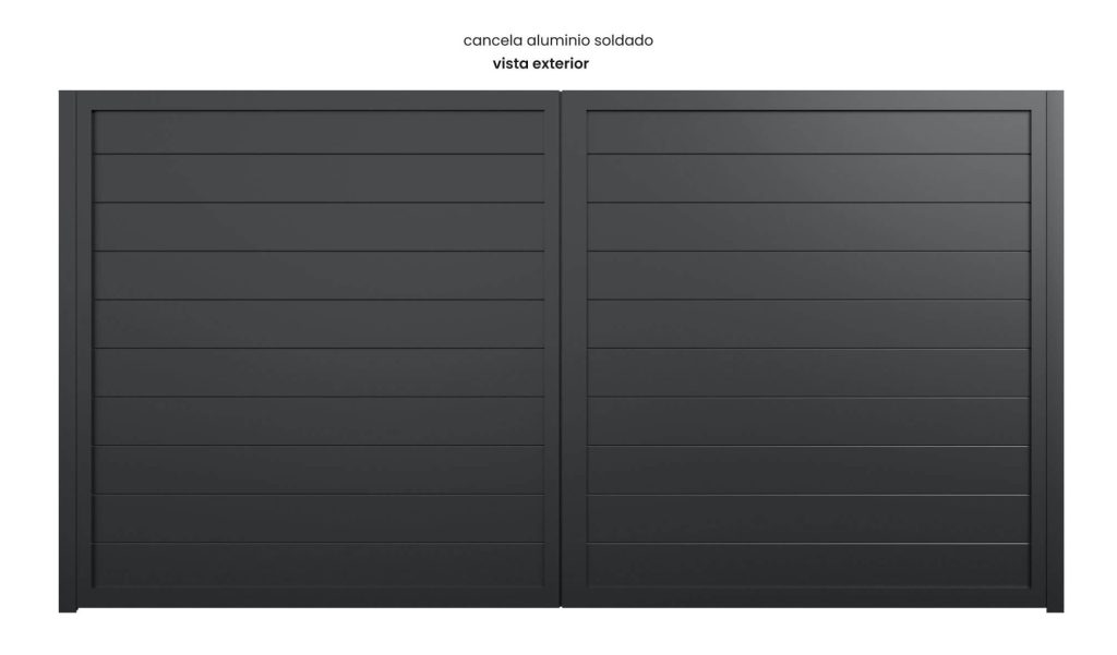 Puerta exterior y Cancela Griñon Grupo Marver