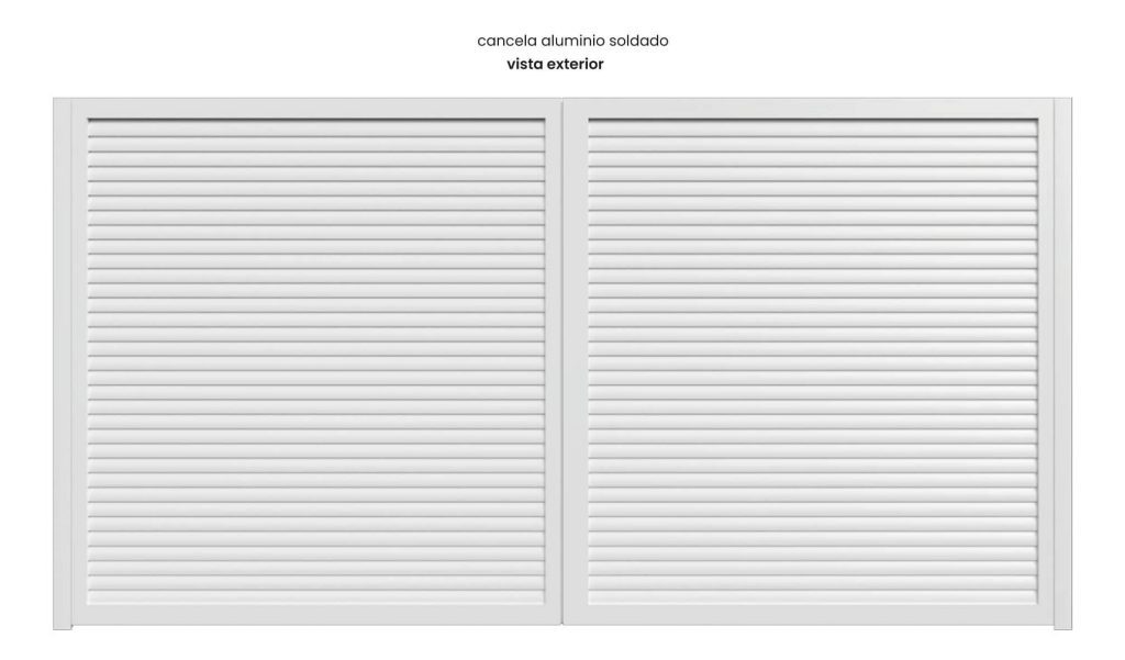 Puerta exterior y Cancela Ibiza Grupo Marver