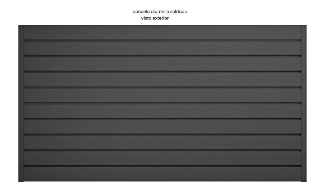 Puerta exterior y Cancela Milán Grupo Marver