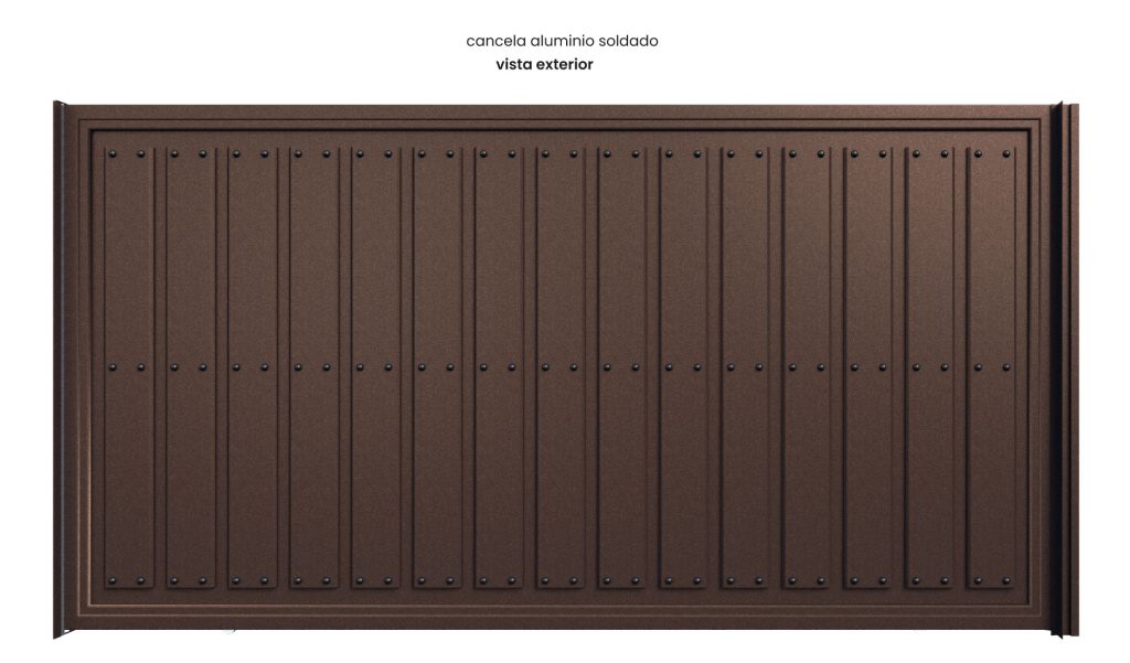 Puerta exterior y Cancela Navacerrada Grupo Marver