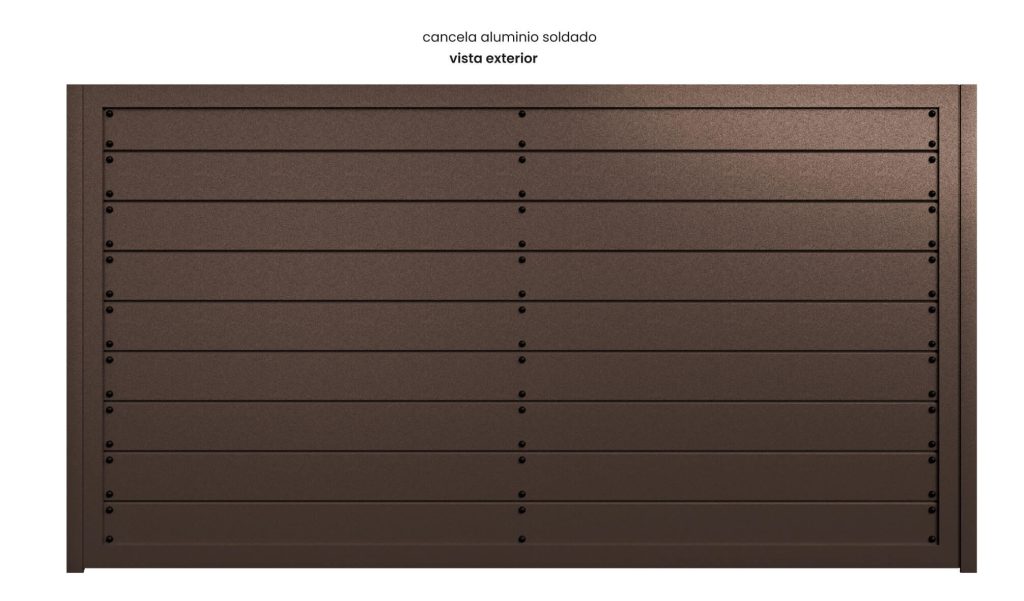 Puerta exterior y Cancela Navalcarnero Grupo Marver