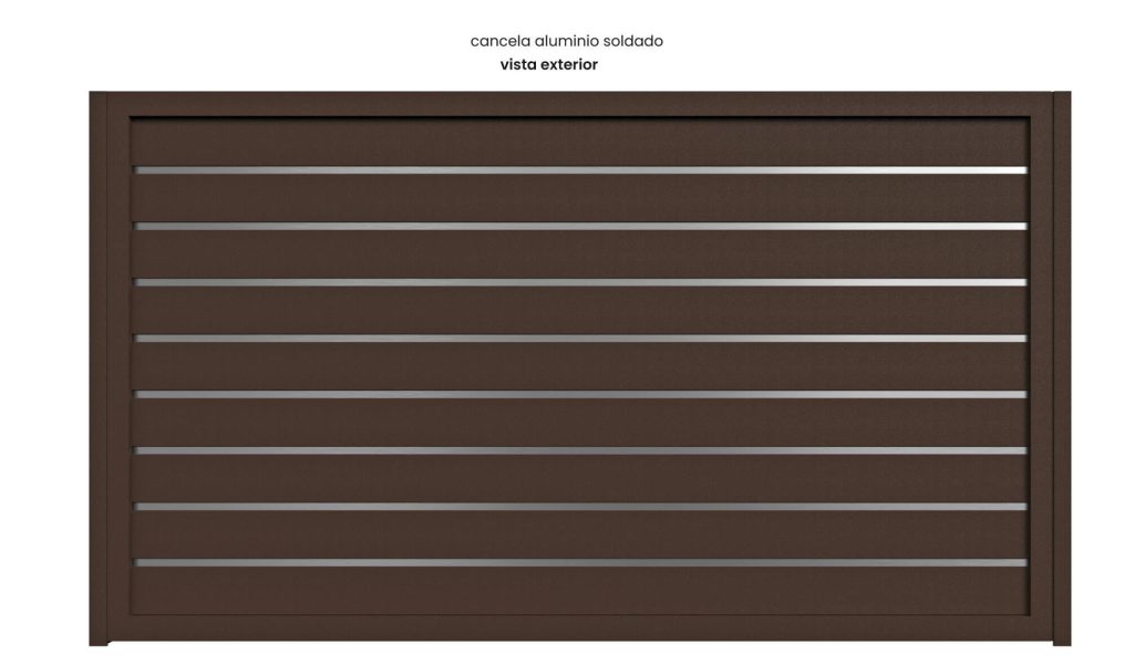 Puerta exterior y Cancela Pozuelo Grupo Marver
