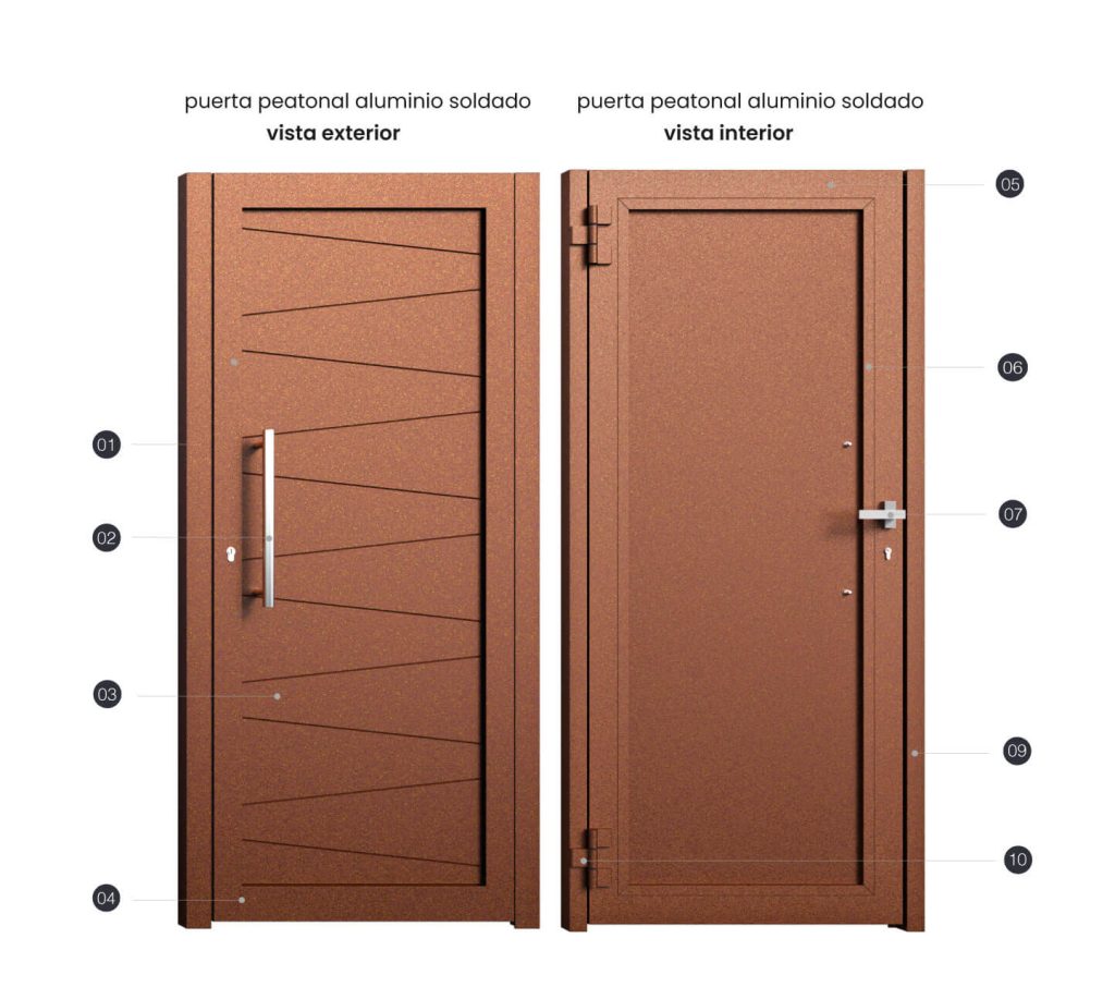 Puerta exterior y Cancela Toledo Grupo Marver