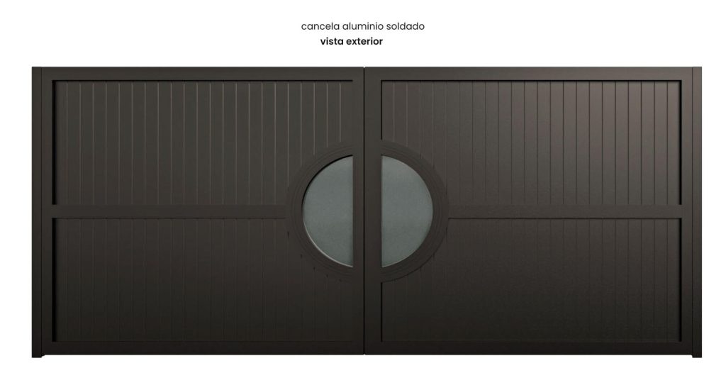 Puerta exterior y Cancela valencia Grupo Marver