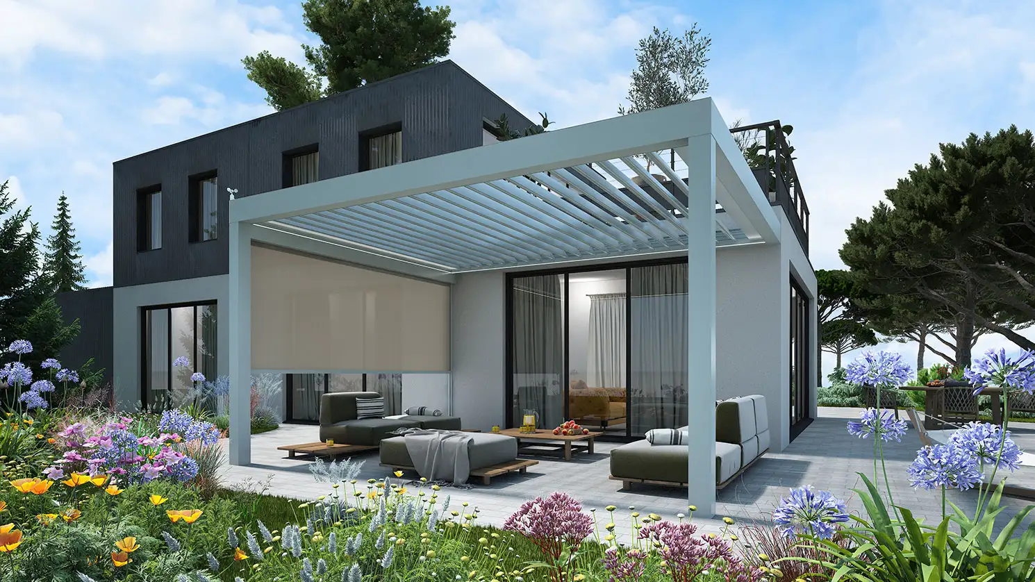 Pérgola bioclimática