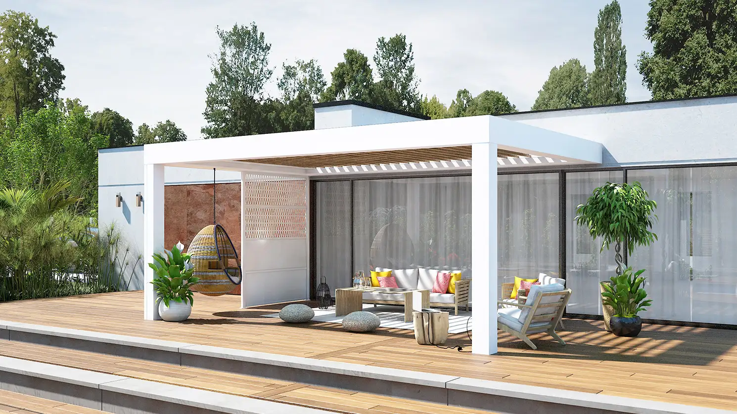 Pérgola bioclimática
