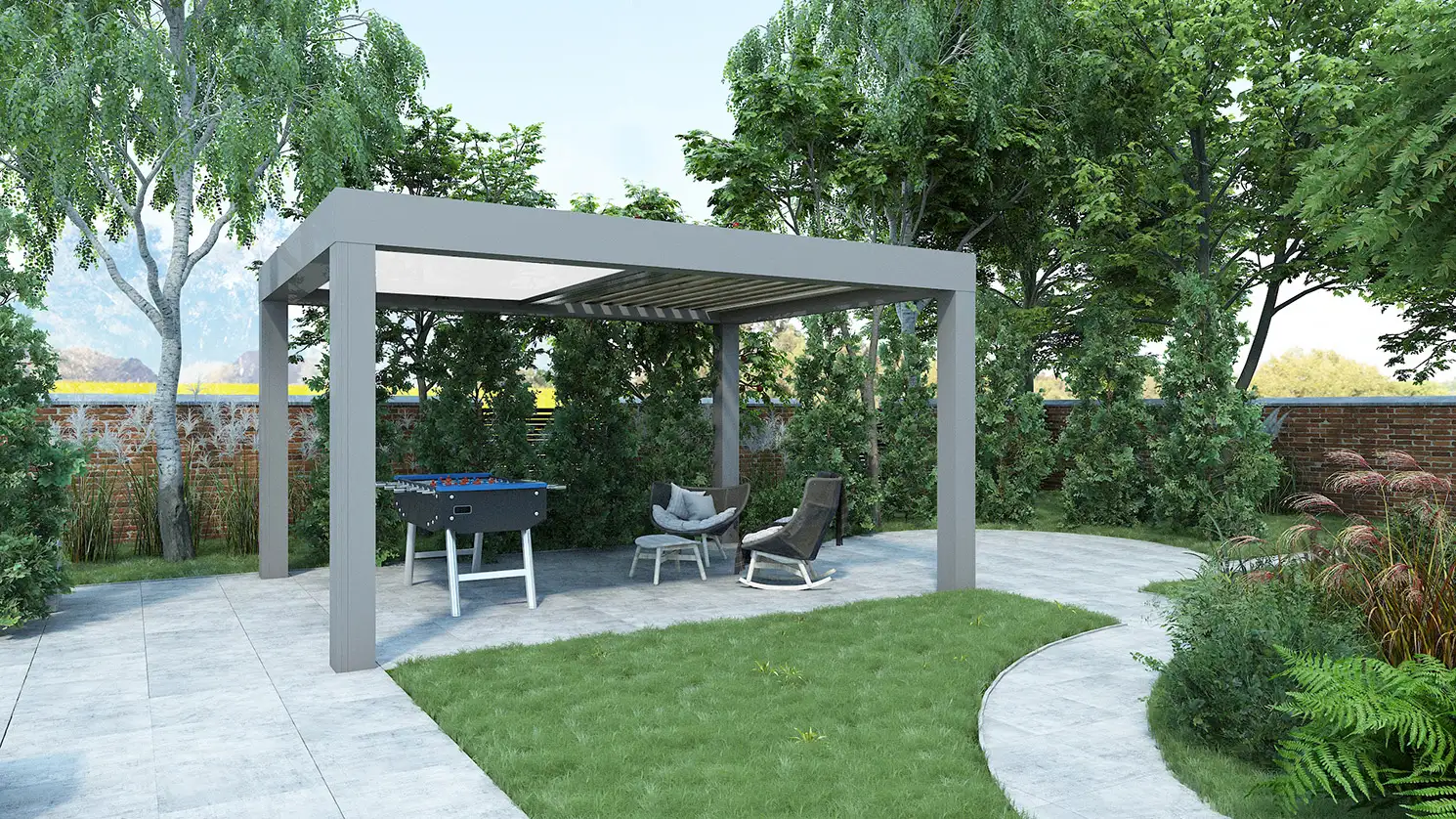 Pérgola bioclimática