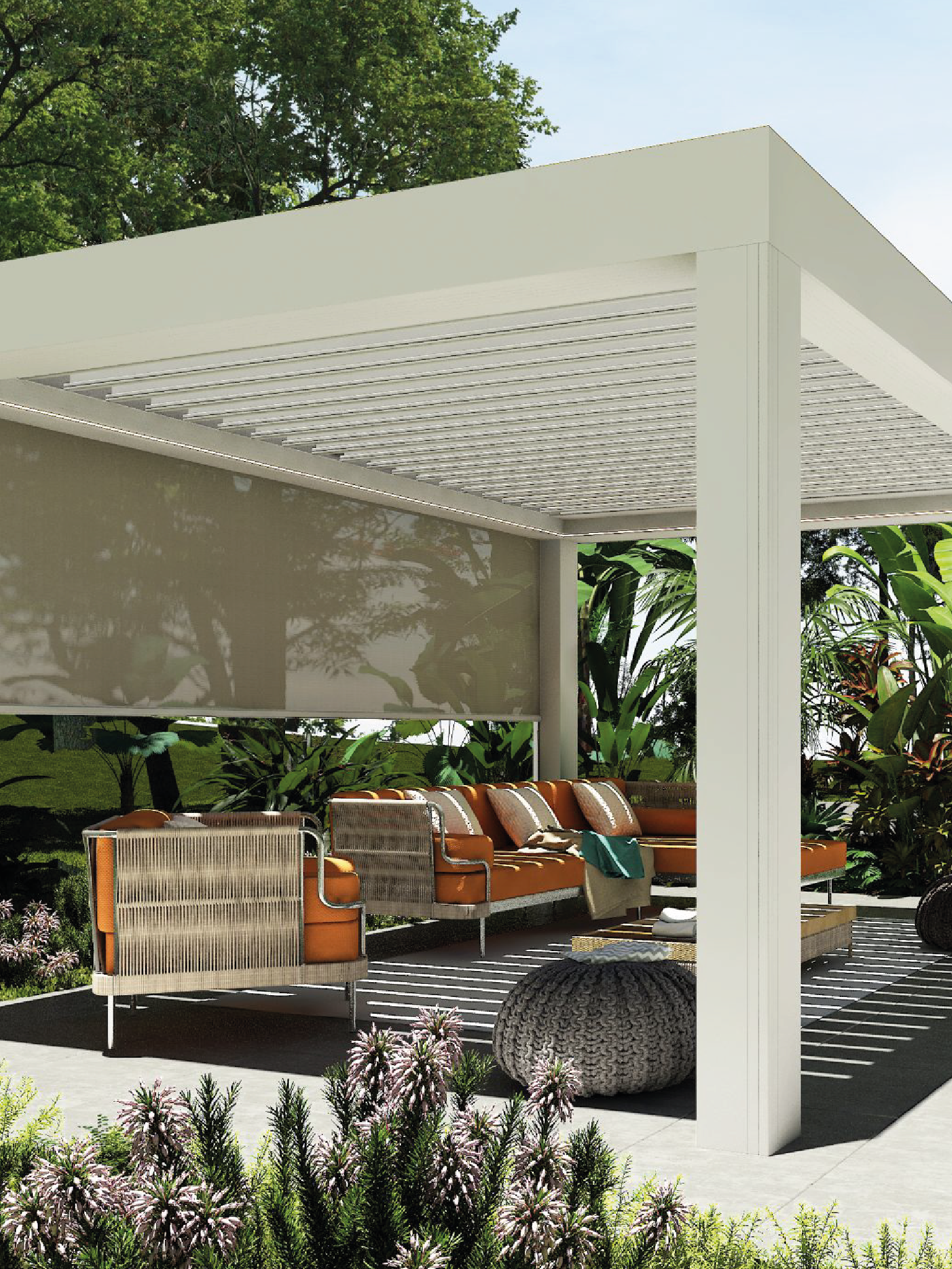 Pérgolas bioclimáticas