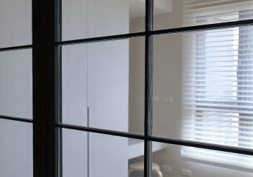 Separaciones de hierro y cristal