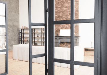 Separaciones de hierro y cristal